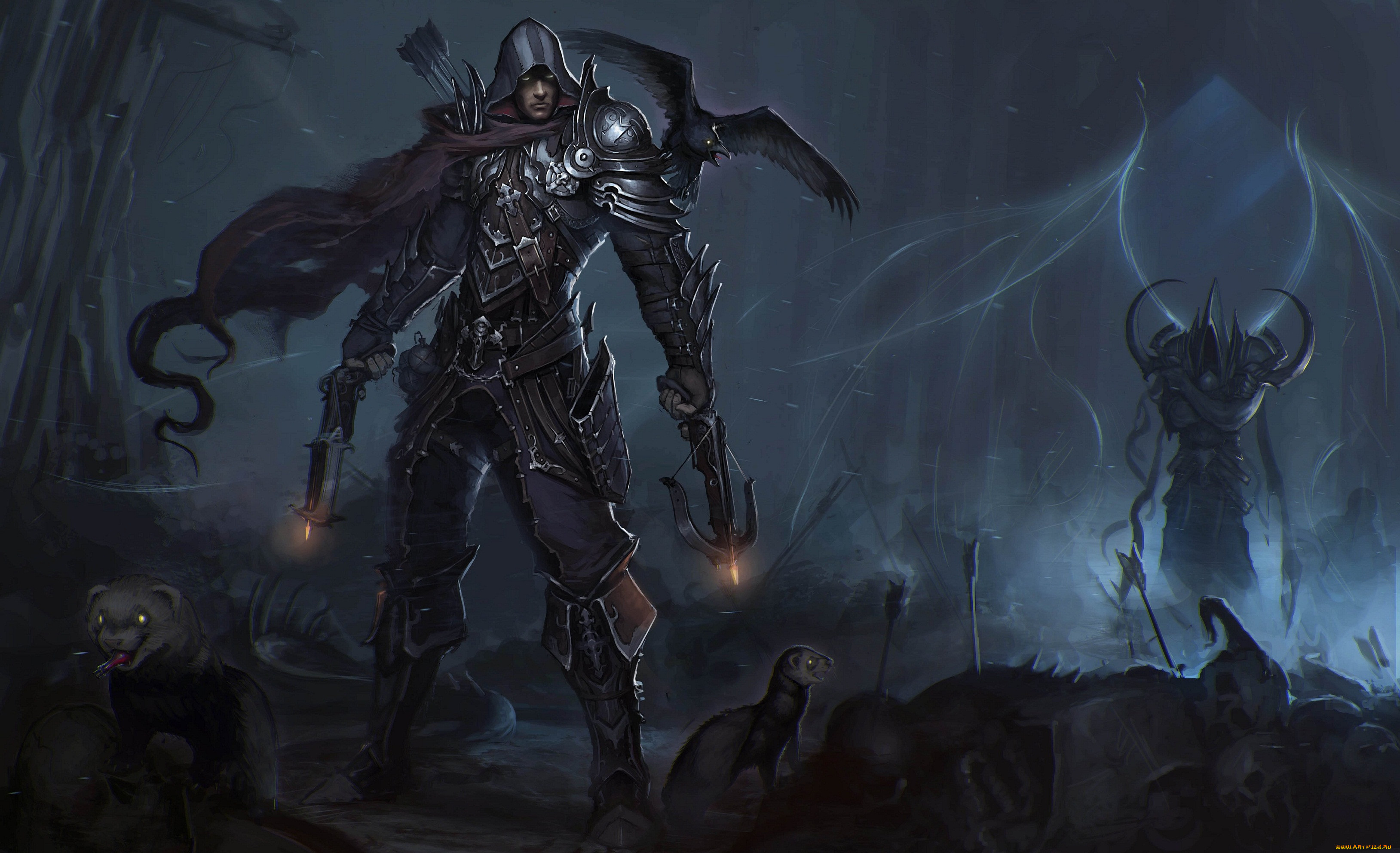  , diablo iii, , diablo, 3, demon, hunter, , 